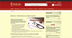 Desktop Screenshot of medicalex.pl